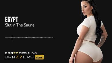 Smyslné svádění Nadie Goher v sauně: Erotický audio zážitek