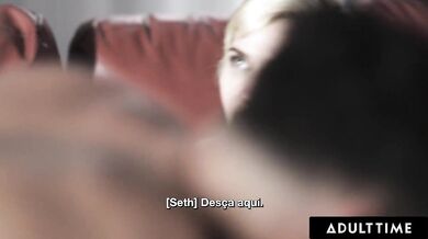 Skye Blue šuká nevěrného snoubence své nejlepší kamarádky, aby mu vyléčila studené nohy!