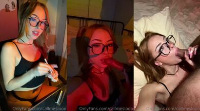 Krása Call Me Slo Dostane Po Kuřbě Sperma Na Brýle