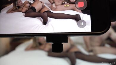 Kráska BambiBrookss natáčí sex nahrávku s Keiranem Lee