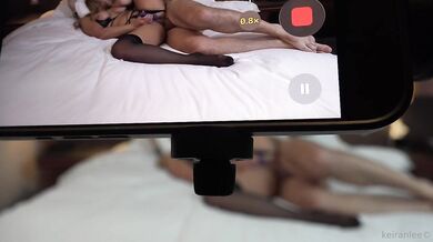 Kráska BambiBrookss natáčí sex nahrávku s Keiranem Lee