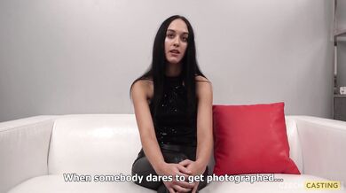 Czech Casting s tmavovlasou amatérkou Lucií