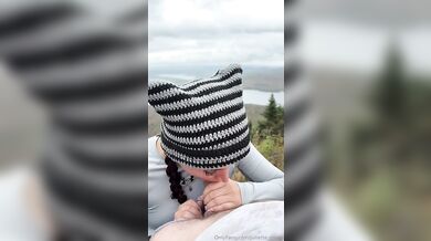 Juliette_mme vykouří svého přítele na vrcholu hory