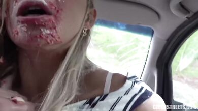 Czech Streets 125 s žhavou blondýnkou ošukanou v autě