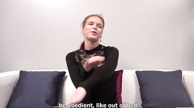 Casting 18leté české dívky Sophií Traxler s nejlepšími prsy