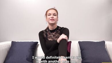 Casting 18leté české dívky Sophií Traxler s nejlepšími prsy