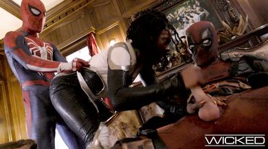 Spideypool se vrací s Deadpoolem a Spidermanem, kteří tvrdě šukají Anu Foxxx