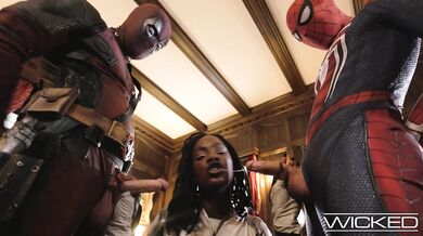 Spideypool se vrací s Deadpoolem a Spidermanem, kteří tvrdě šukají Anu Foxxx