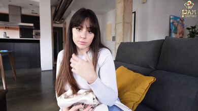 Žhavá brunetka na mně jezdí v POV