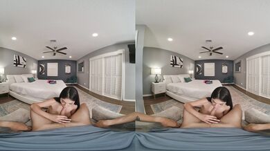 Žhavé prsaté ježdění ve VR