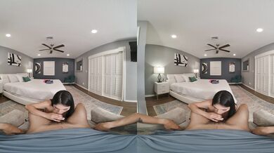 Žhavé prsaté ježdění ve VR