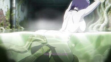 Uvězněna v nebezpečném opuštěném domě (anime hentai)