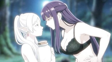 Lovci spermatu: Frieren a Fern (Hentai bez cenzury)