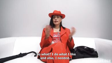 Babička Dana na castingu