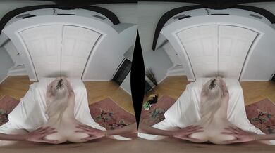 Žhavé blond VR šukání