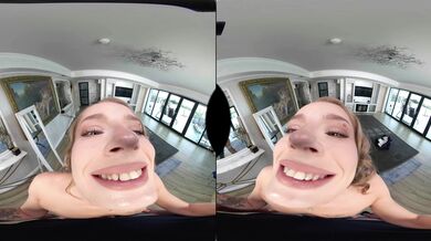 Macecha jezdí na ptáku ve VR