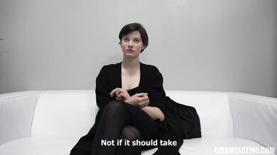 Česká studentka umění Anna na Czech Castingu