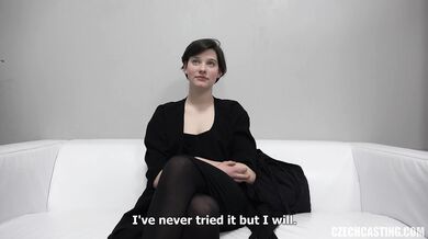 Česká studentka umění Anna na Czech Castingu