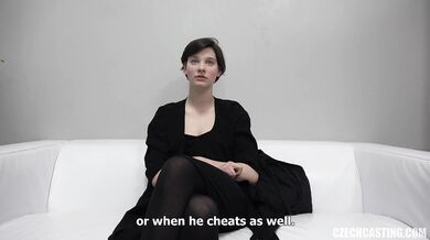 Česká studentka umění Anna na Czech Castingu