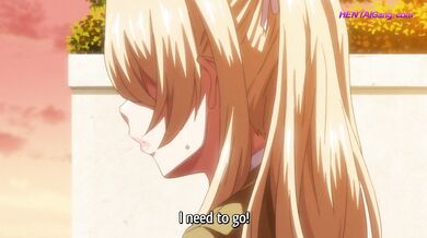 Nevinná anime dívka poprvé vpustí svého milence do sebe