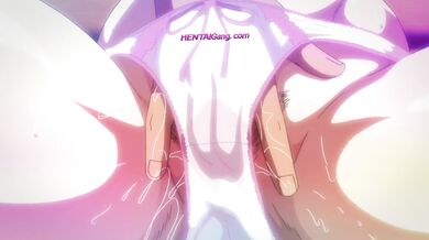 Nevinná anime dívka poprvé vpustí svého milence do sebe