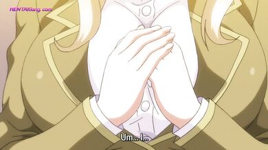 Nevinná anime dívka poprvé vpustí svého milence do sebe