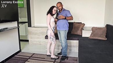 Lorrany Exotica je ošukána černým velkým čurákem