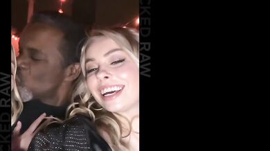 Drobné blondýnky Haley a CoCo Lovelock si dělí obrovského černého čuráka