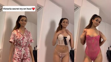 Sexy nákup spodního prádla s překvapením