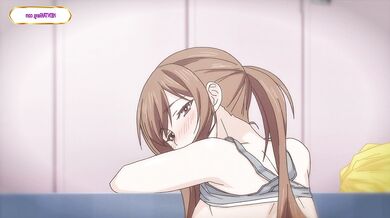 Anime kráska si před snídaní v kuchyni užije tvrdého ptáka