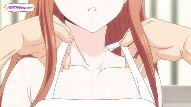 Anime kráska si před snídaní v kuchyni užije tvrdého ptáka