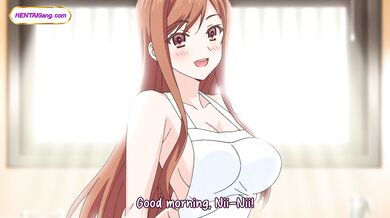 Anime kráska si před snídaní v kuchyni užije tvrdého ptáka