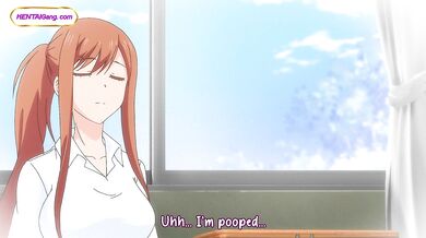 Anime kráska si před snídaní v kuchyni užije tvrdého ptáka