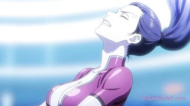 Kouzelný anální kolík uvízl v zadku D-VA (kreslený anime Futunari)