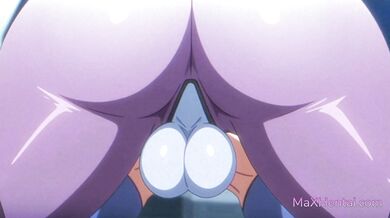 Kouzelný anální kolík uvízl v zadku D-VA (kreslený anime Futunari)
