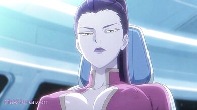 Kouzelný anální kolík uvízl v zadku D-VA (kreslený anime Futunari)
