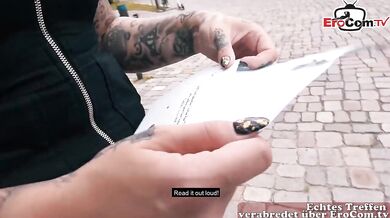 Setkání za účelem šukání s erotickou potetovanou modelkou Miou Blow