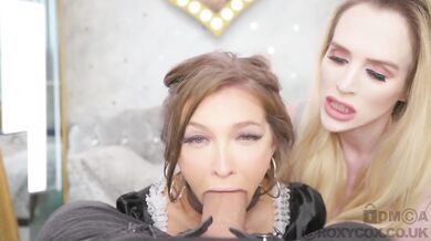 Blonďatá služka ti v POV udělá dobře