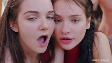 Teen kundičky Matty Mila Perez a Simona Purr ve trojce