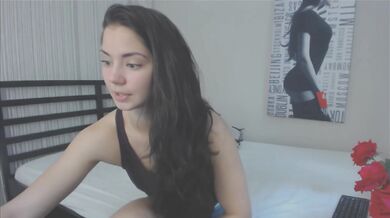 Fit influencerka Vladislava Galagan masturbuje na webcam