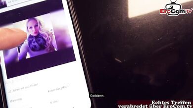 Sex na veřejném parkovišti s blondýnkou Ray z webkamery