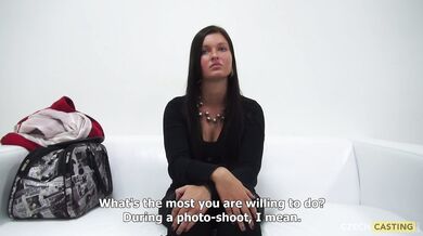 Aneta šuká na Czech Castingu