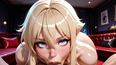 AI Holli roztahuje nohy pro drsné hentai šukání