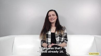 Kuřba od 18leté amatérky Petry