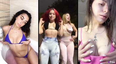 Parádní prsaté teenky v kompilaci