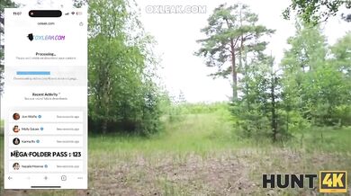 Zrzka podvádí během kempování, zatímco její přítel spí